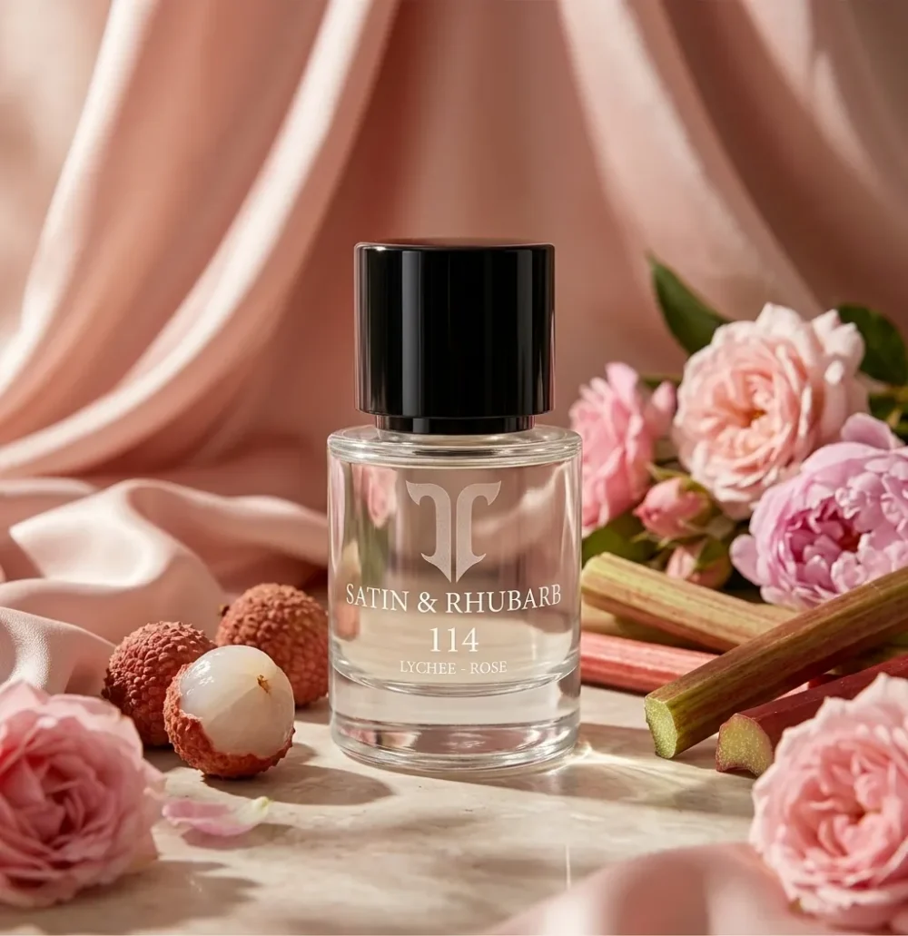 Satin & Rhubarb – Atelier T Eau de Parfum with its key notes