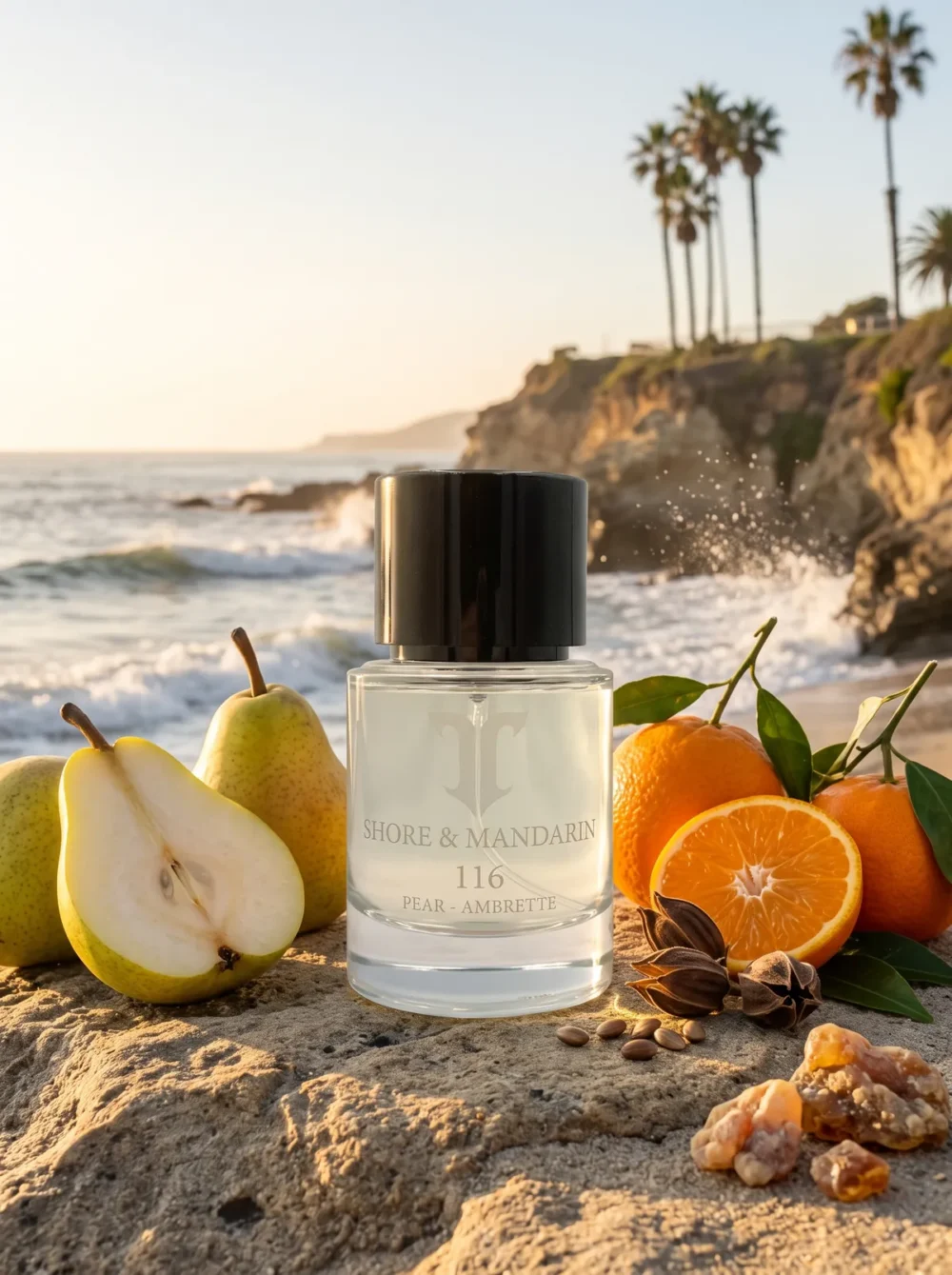 Shore & Mandarin – Atelier T Eau de Parfum with its key notes