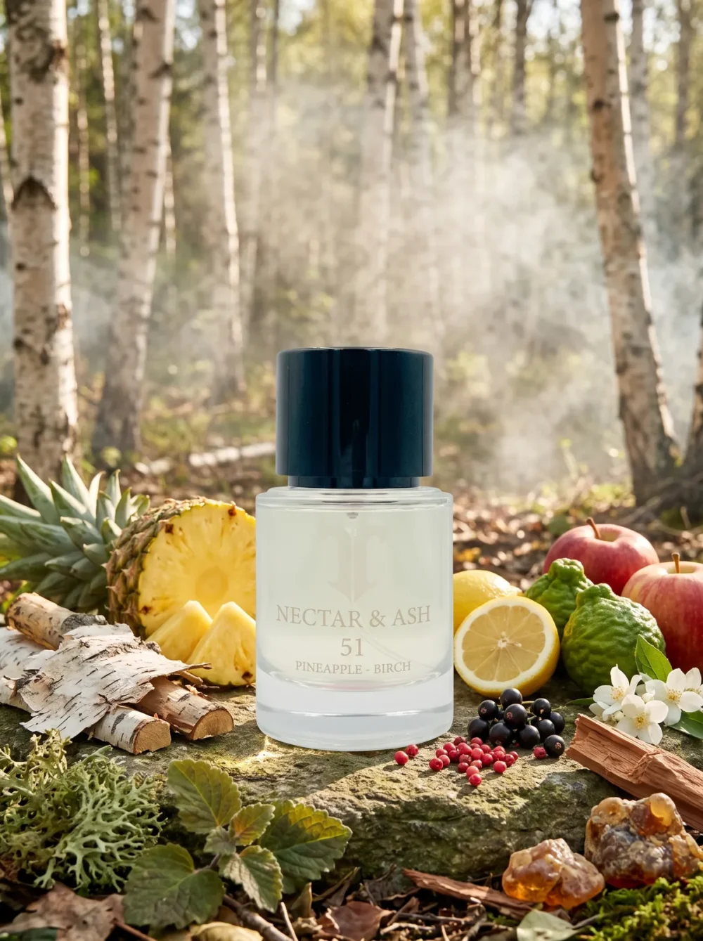 Nectar & Ash – Atelier T Eau de Parfum with its key notes