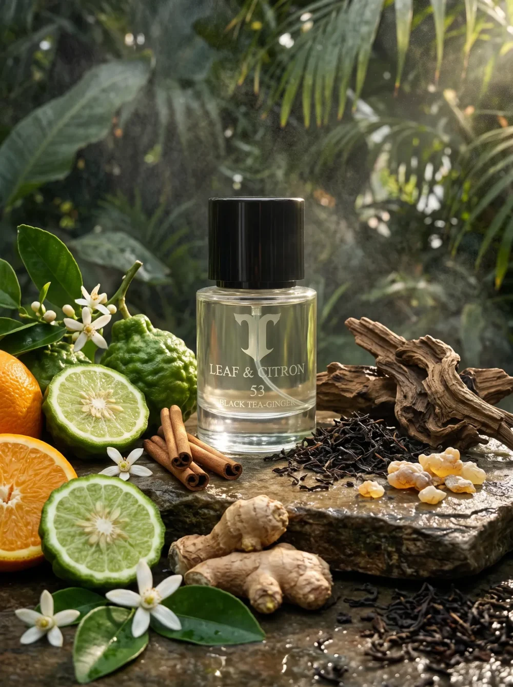 Leaf & Citron – Atelier T Eau de Parfum with its key notes