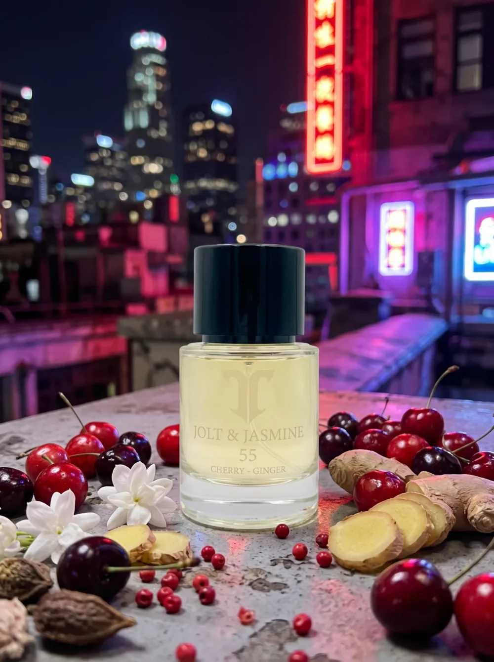 Jolt & Jasmine – Atelier T Eau de Parfum with its key notes