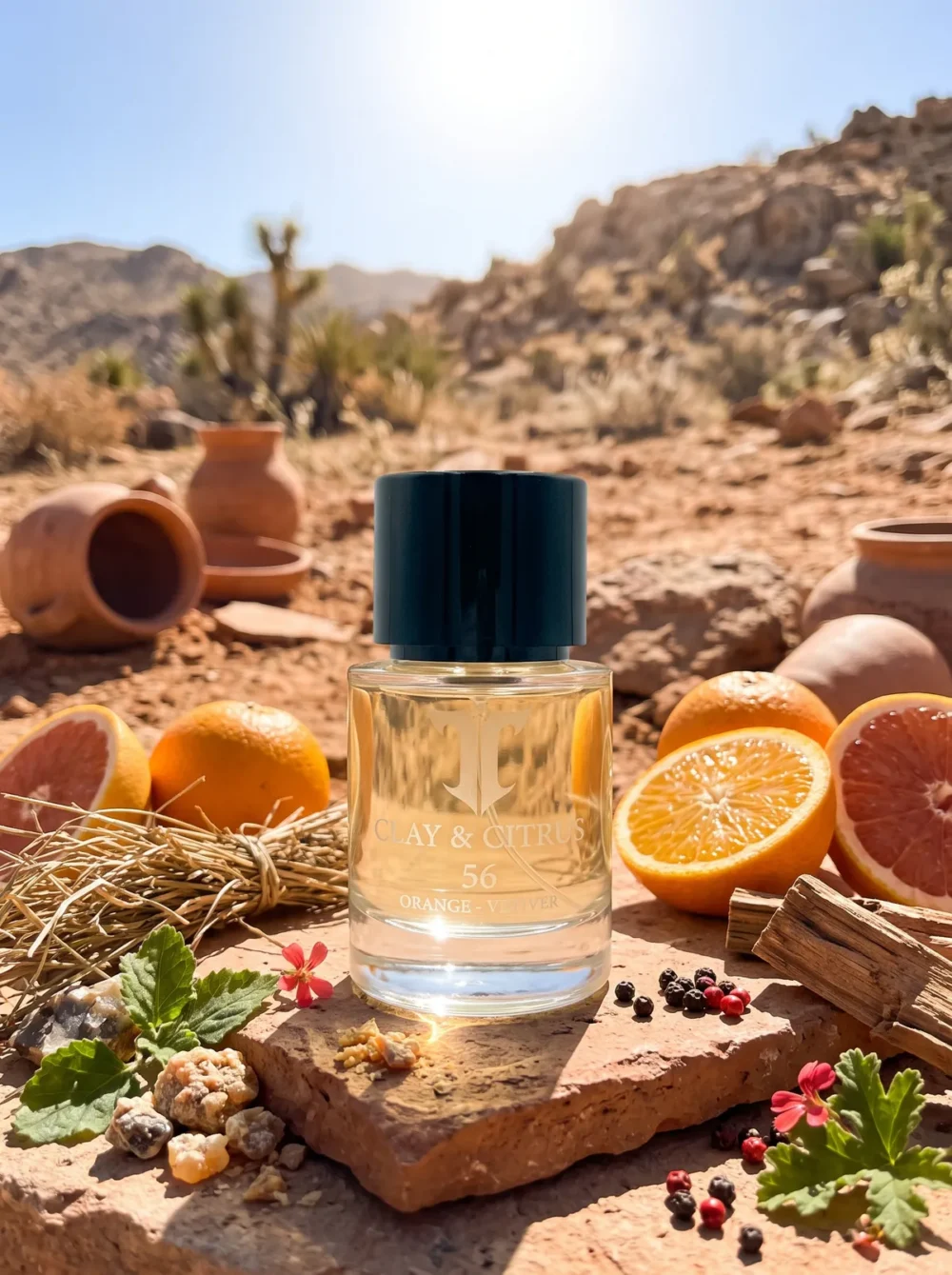 Clay & Citrus – Atelier T Eau de Parfum with its key notes