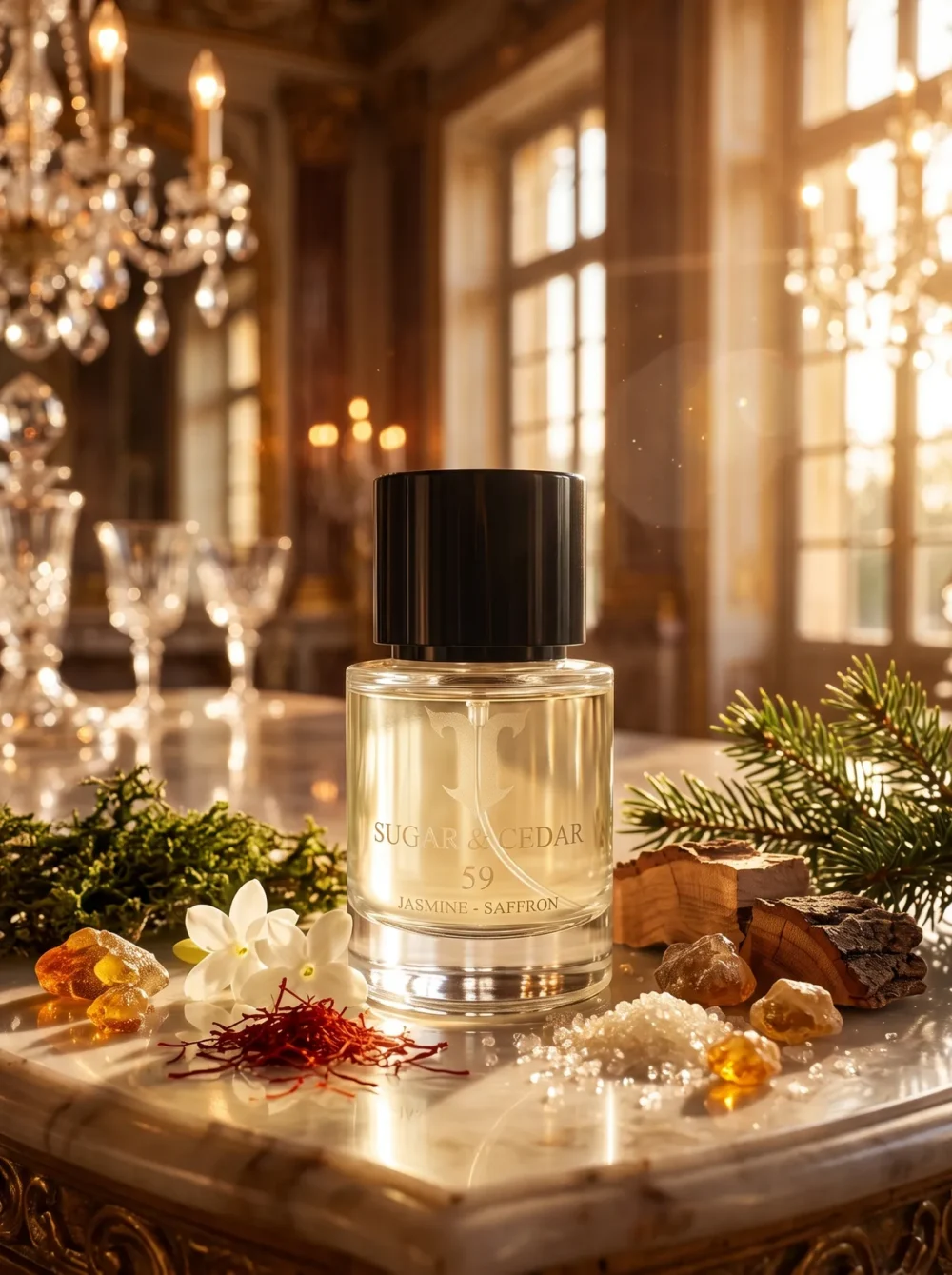Sugar & Cedar – Atelier T Eau de Parfum with its key notes