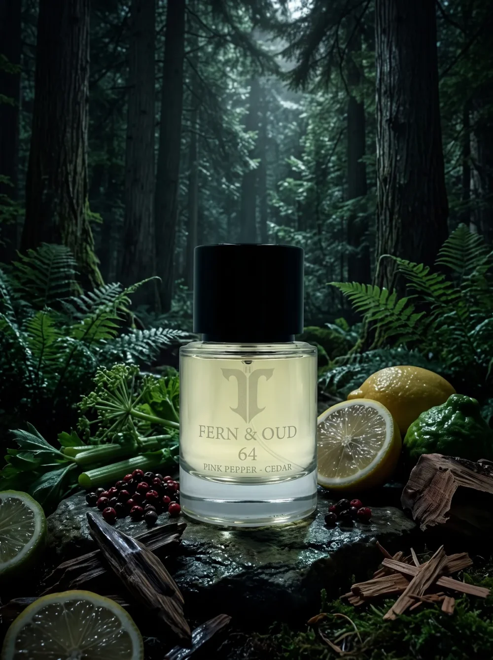 Fern & Oud – Atelier T Eau de Parfum with its key notes