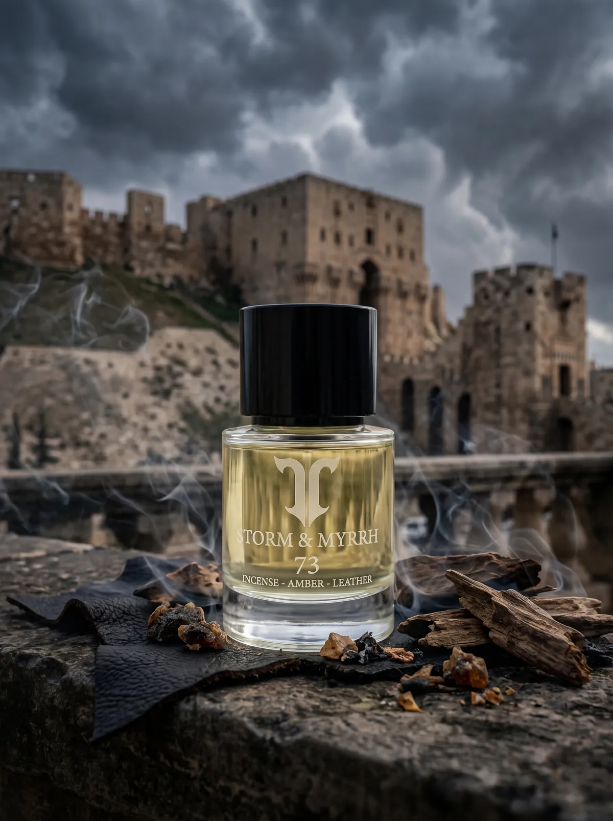 Storm & Myrrh – Atelier T Eau de Parfum with its key notes