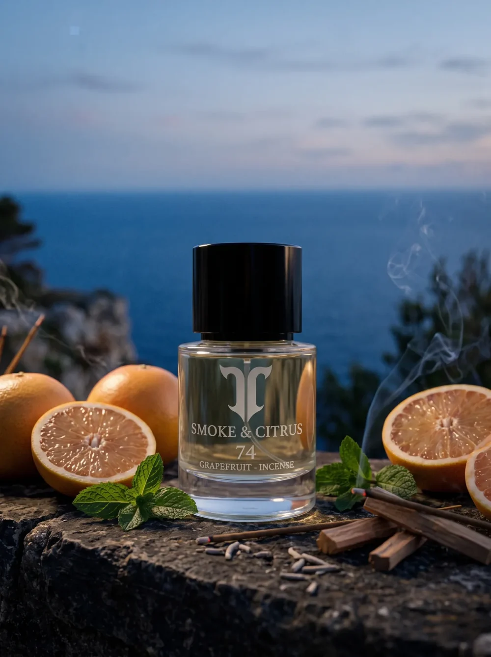 Smoke & Citrus – Atelier T Eau de Parfum with its key notes