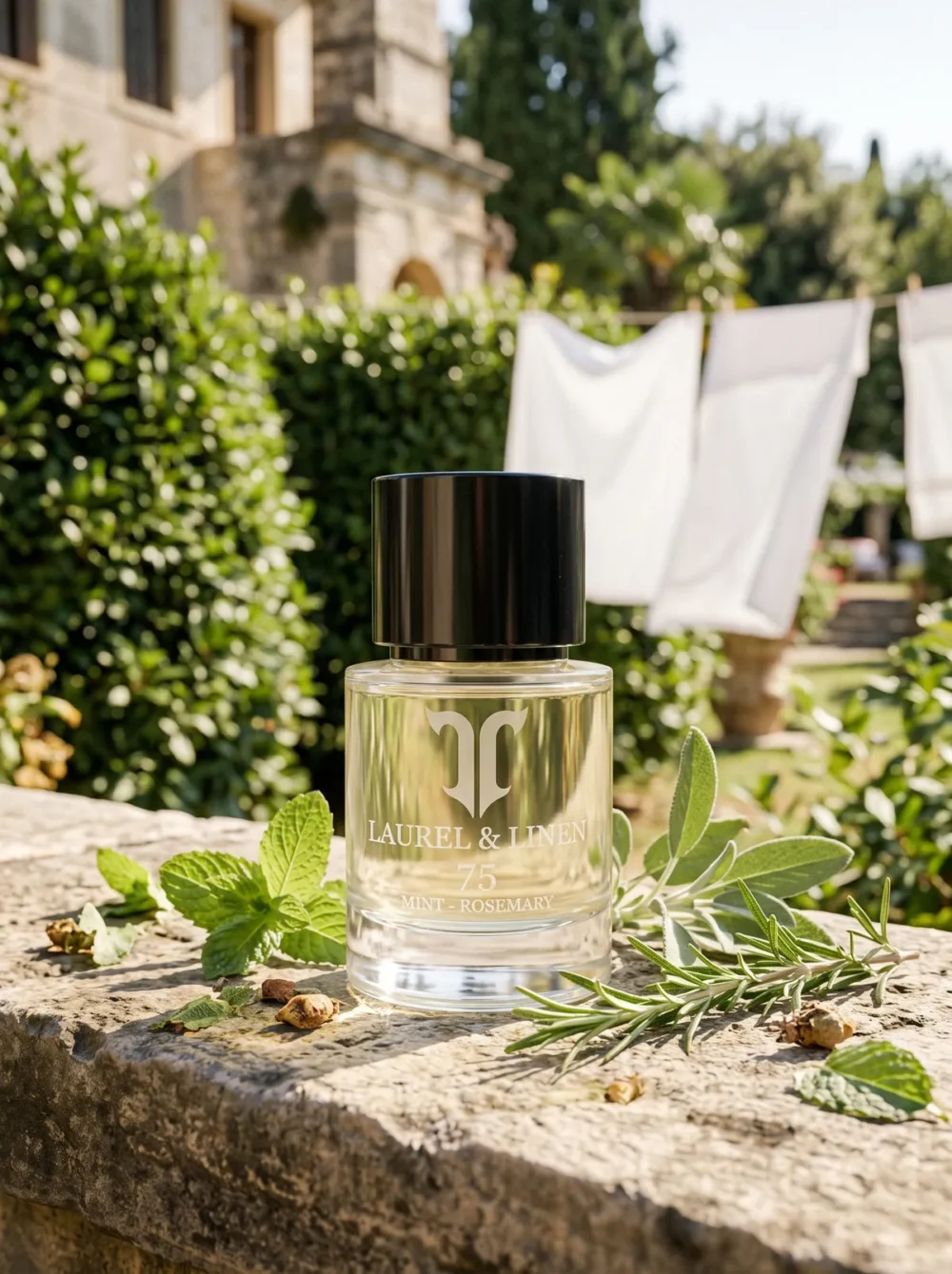 Laurel & Linen – Atelier T Eau de Parfum with its key notes