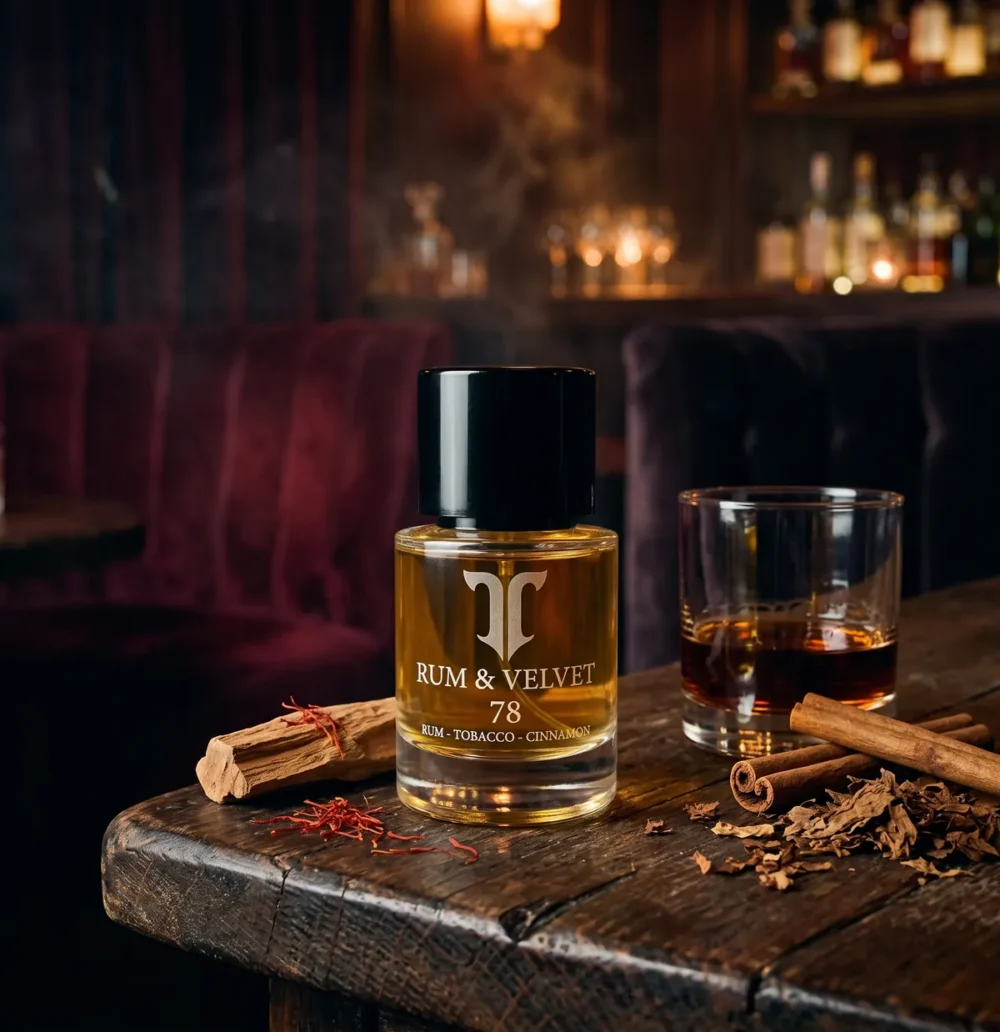 Rum & Velvet – Atelier T Eau de Parfum with its key notes