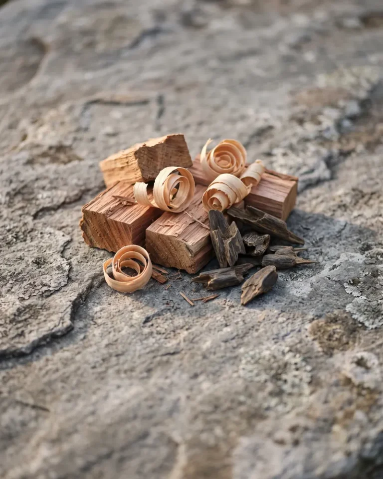 Woody olfactory family ingredients