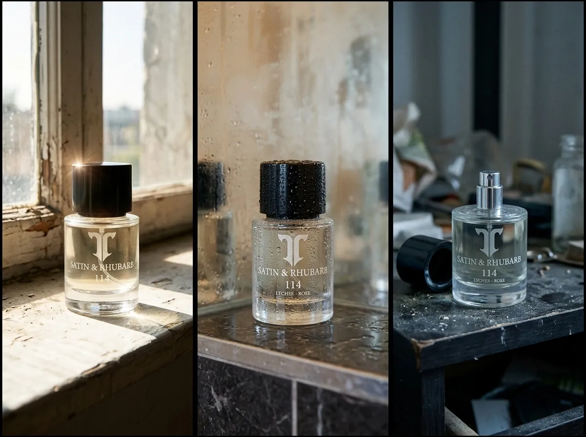 Heat, light and air, the three things that damage perfume