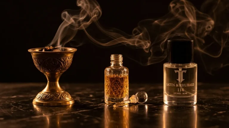 Bukhoor, attar and Atelier T perfume, the three layers of the Gulf scent ritual
