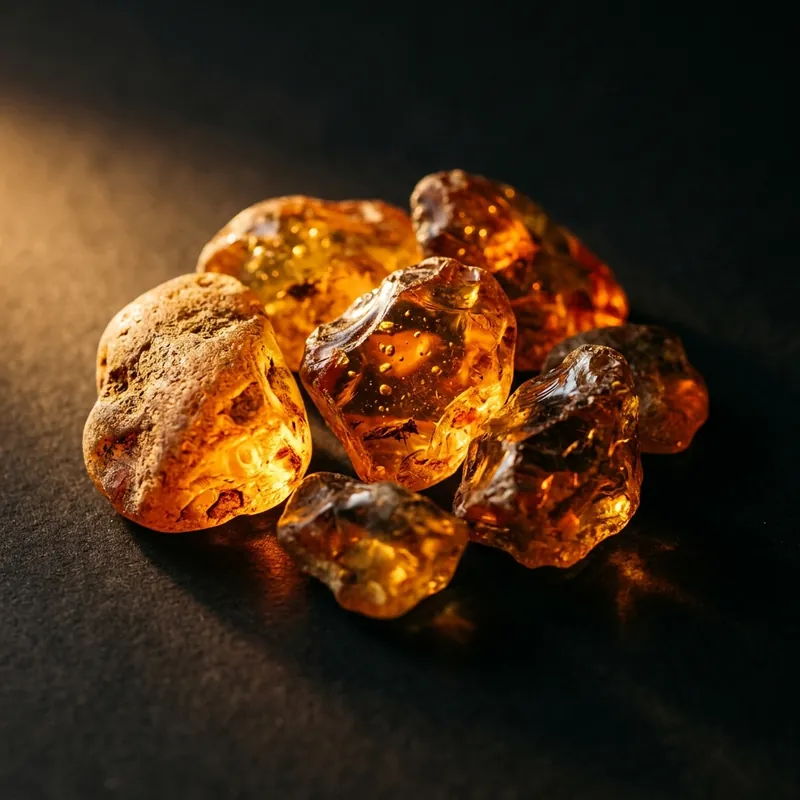 Amber used in perfumery