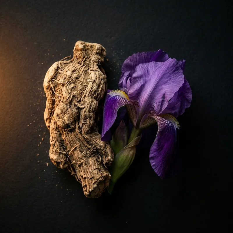 Iris used in perfumery