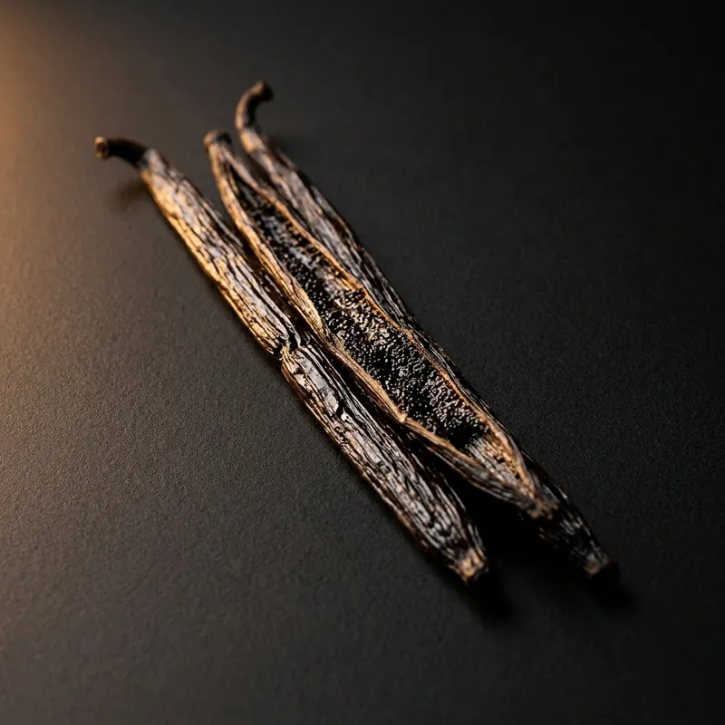 Vanilla used in perfumery