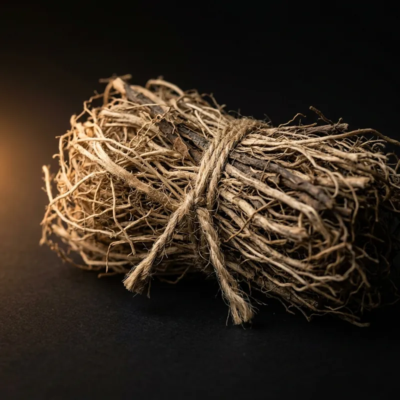 Vetiver used in perfumery