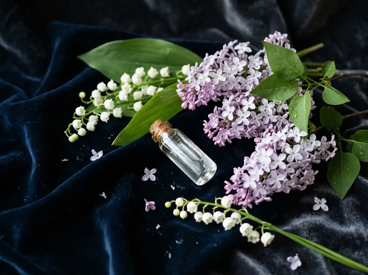 Lily of the valley and lilac, flowers whose scent perfumers recreate